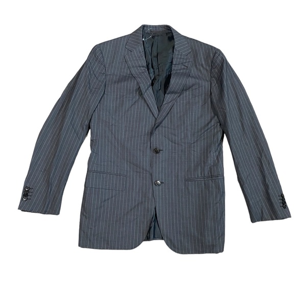 Ermenegildo Zegna Other - Men’s‎ Ermenegildo Zegna Blue Pinstripe Two Button Blazer Suit Jacket Trofeo 600